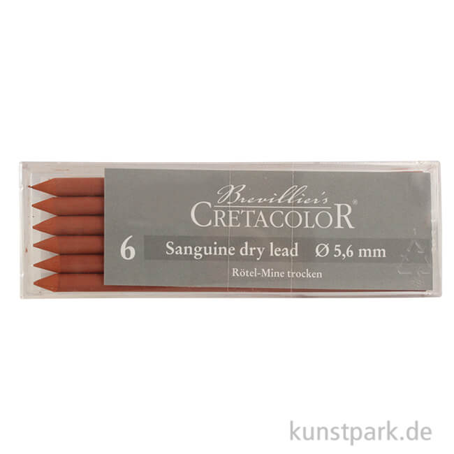 Artikelbild 1 des Artikels “Cretacolor 5,6 mm Mine - Rötel trocken“
