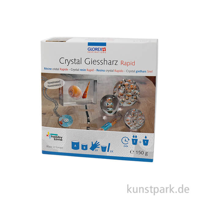 Artikelbild 1 des Artikels “Resin Crystal Gießharz Starter Set 150 ml“