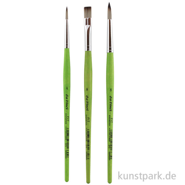 Artikelbild 1 des Artikels “da Vinci 3er-Pinselset Fit for School and Hobby “
