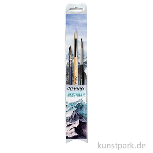 Artikelbild 1 des Artikels “da Vinci Aquarellpinsel 3er Set - Anna Zadorozhnaya Edition “