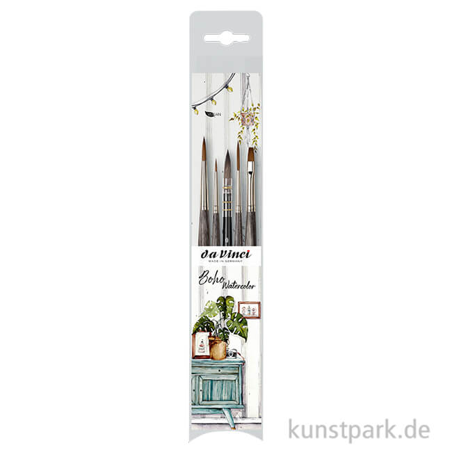 Artikelbild 1 des Artikels “da Vinci Aquarellpinsel Set - Boho Watercolor, Frau von Bommel Edition “