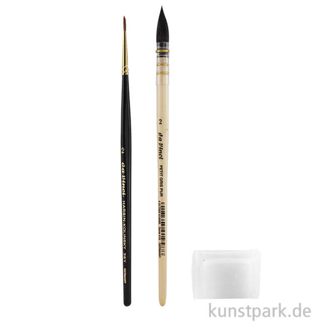 Artikelbild 1 des Artikels “da Vinci Aquarellset mit 2 Pinseln und Kernseife “