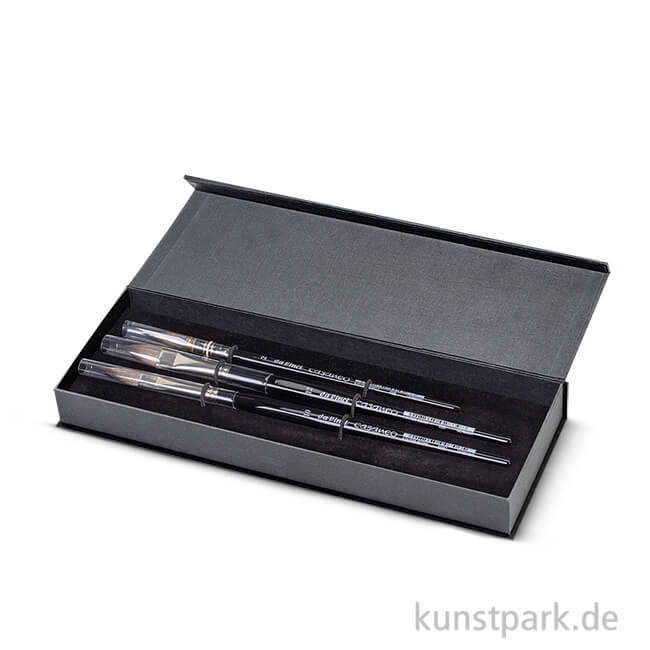 Artikelbild 1 des Artikels “da Vinci - CASANEO Aquarellpinselset in Geschenkbox mit drei Pinseln “