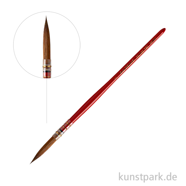 Artikelbild 1 des Artikels “da Vinci COLINEO RED Aquarellpinsel, lange Spitze, traditionell, Gr. 1 “