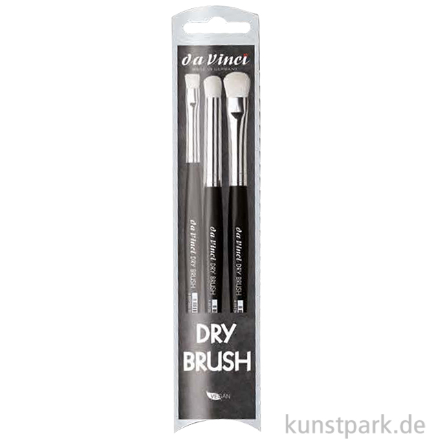 Artikelbild 1 des Artikels “da Vinci - Dry Brush Set mit 3 Pinseln für Miniaturmalerei “