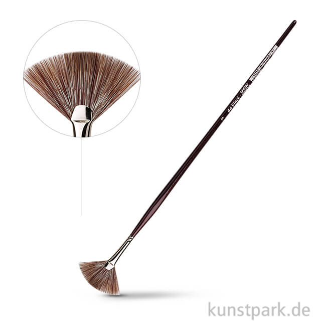Artikelbild 1 des Artikels “da Vinci Serie 495 - Grigio Synthetik Fächerpinsel, Größe 3 “