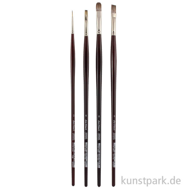 Artikelbild 1 des Artikels “da Vinci Pinselset GRIGIO 4 Pinsel für Öl- und Acrylmalerei “