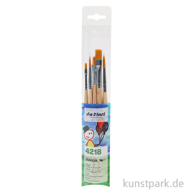 Artikelbild 1 des Artikels “da Vinci Pinselset JUNIOR 6 Pinsel für Schule und Kindergarten “