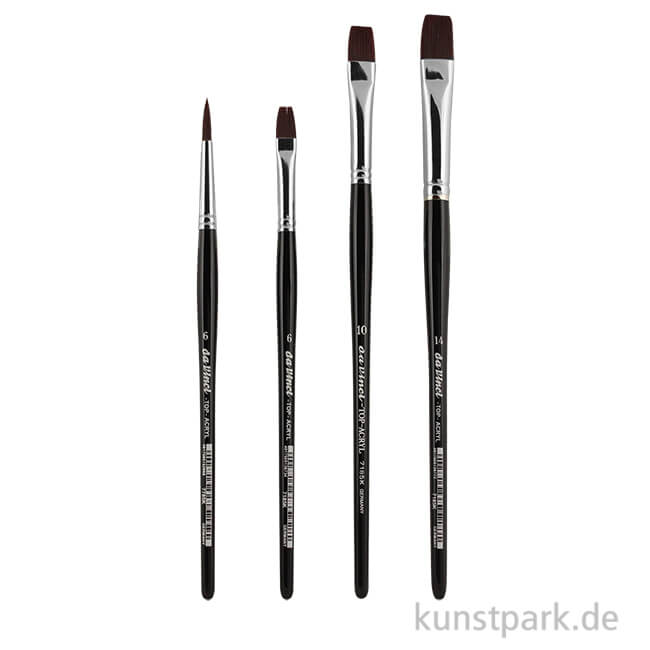 Artikelbild 1 des Artikels “da Vinci Pinselset, TOP-Acryl 4 Pinsel, Allround “