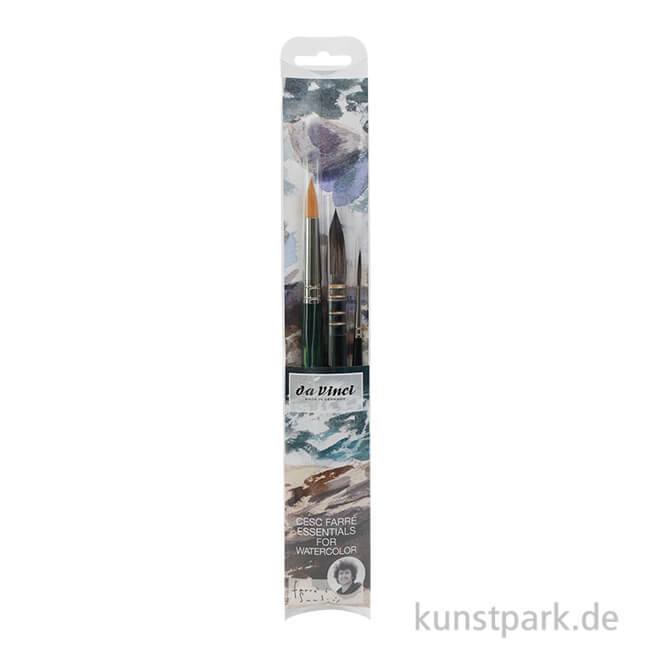 Artikelbild 1 des Artikels “da Vinci Pinselset - Watercolor Essentials, Cesc Farré Signature Set “