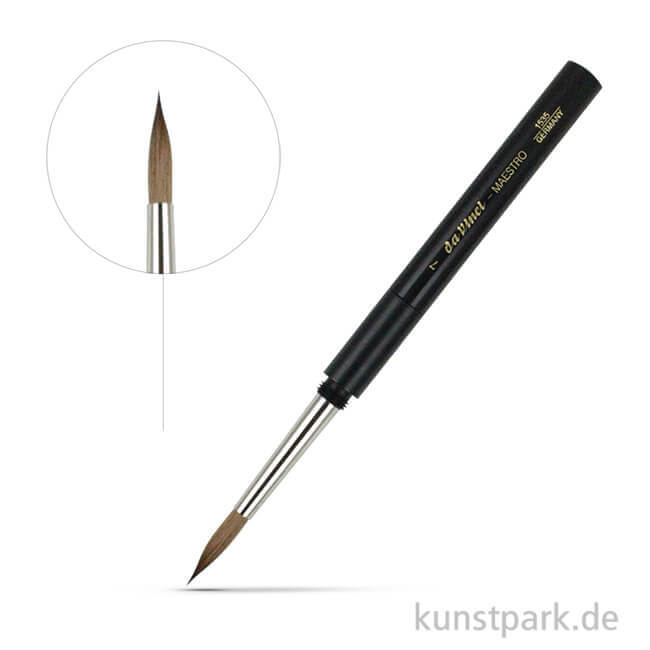 Artikelbild 1 des Artikels “da Vinci Serie 1535TP MAESTRO Kolinsky Aquarell-Taschenpinsel rund “