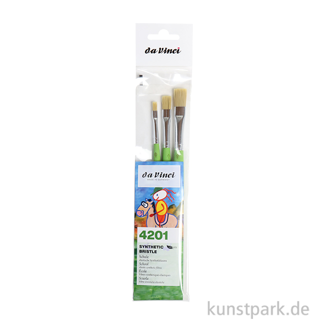 Artikelbild 1 des Artikels “da Vinci Serie 379 - FIT SYNTHETIC BRISTLE - 3 Borstpinsel im Set “