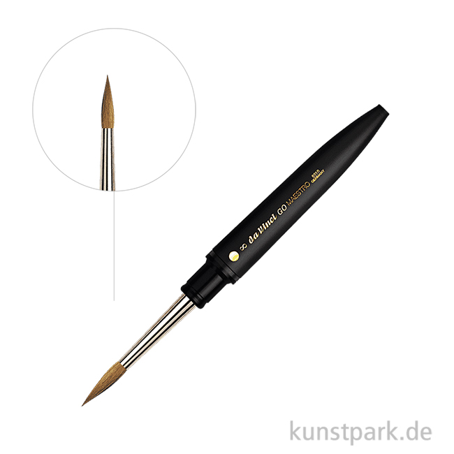Artikelbild 1 des Artikels “da Vinci Serie 8510 - GO MAESTRO Reise-Aquarellpinsel, Rund, Kolinsky “