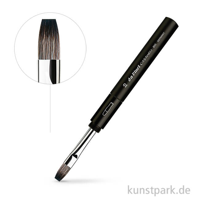 Artikelbild 1 des Artikels “da Vinci Serie 893T - CASANEO Aquarell Reisepinsel flach “