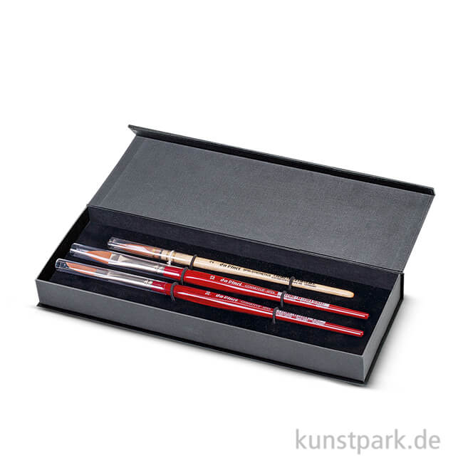 Artikelbild 1 des Artikels “da Vinci - SPIN Aquarellpinselset in Geschenkbox mit drei Pinseln “