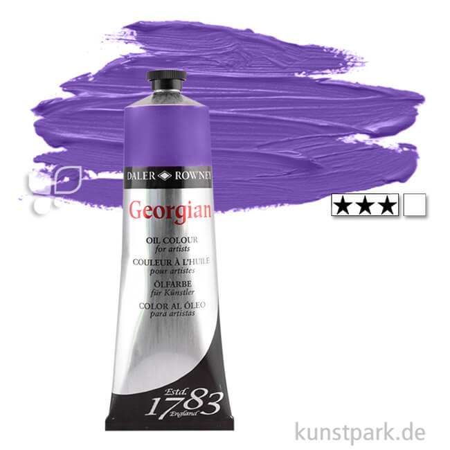 Artikelbild 1 des Artikels “Daler-Rowney GEORGIAN Ölfarben 225 ml | 406 Kobaltviolett“