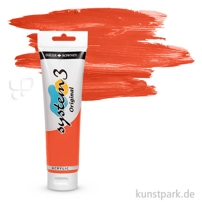 Artikelbild 1 des Artikels “Daler-Rowney SYSTEM-3 Acrylfarben 150 ml | 619 Kadmiumorange“