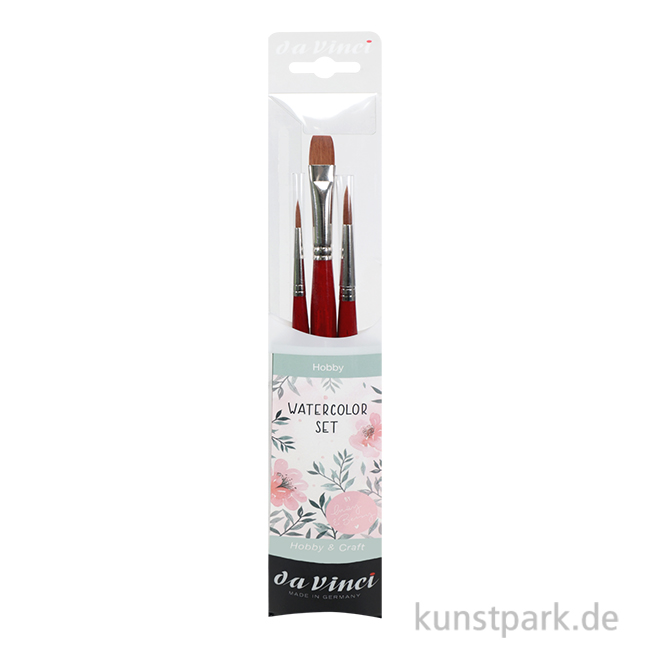Artikelbild 1 des Artikels “da Vinci 3er Pinselset WATERCOLOR “