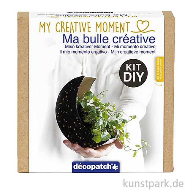 Artikelbild 1 des Artikels “DECOPATCH Mini Kit für Erwachsene - Mond Übertopf “