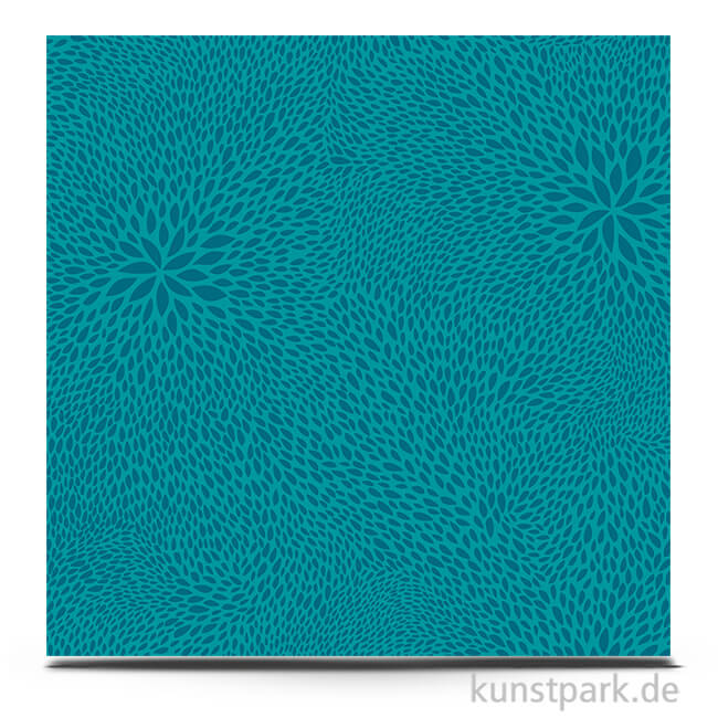 Artikelbild 1 des Artikels “DECOPATCH Papiere Farbrausch 3 Bogen | 651 Türkis“