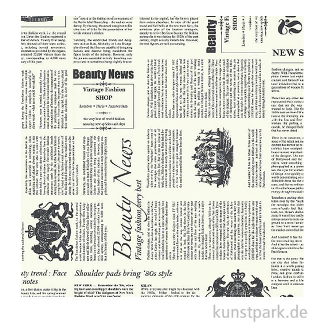 Artikelbild 1 des Artikels “DECOPATCH Papier 770 Zeitung Schwarz-Weiß, 3 Stück “