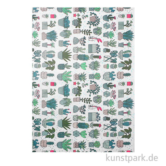 Artikelbild 1 des Artikels “Decoupage Papier - Hygge Kakteen, 3 Stück “