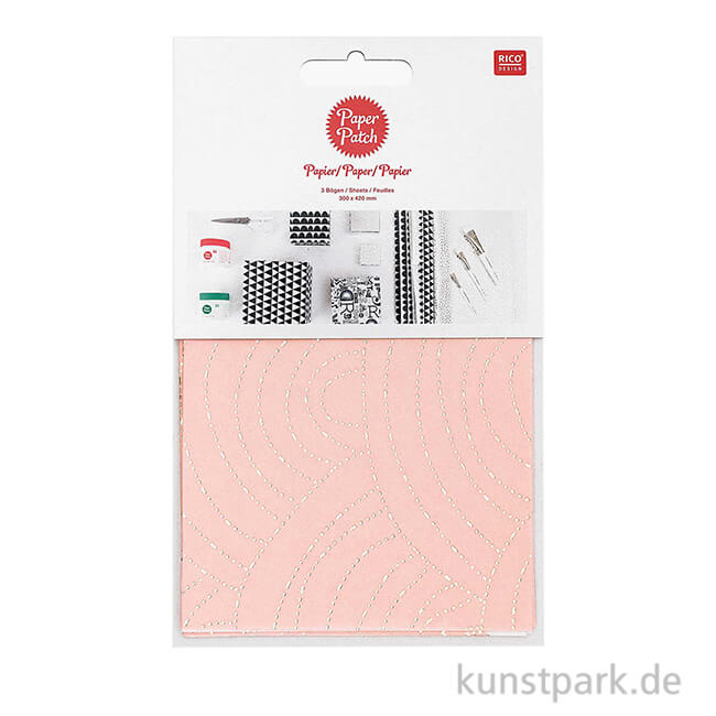 Artikelbild 1 des Artikels “Decoupage Papier - Jardin Japonais, Wellen, 3 Stück “