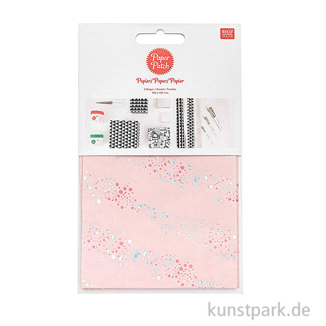 Artikelbild 1 des Artikels “Decoupage Papier - Mermaids, Luftblase, Rosa, 3 Stück “