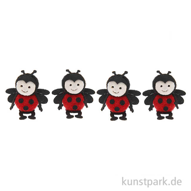 Artikelbild 1 des Artikels “Deko Marienkäfer 4-er Set “