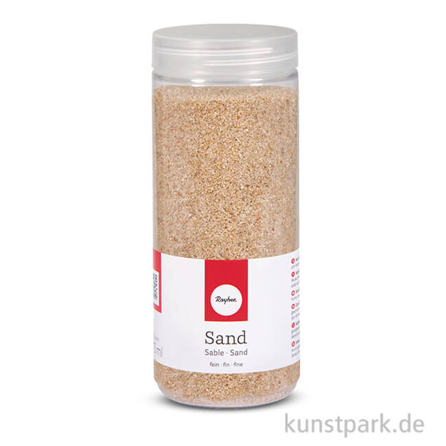 Artikelbild 1 des Artikels “Deko-Sand Fein Beige, 0,1 - 0,5 mm, 475 ml “