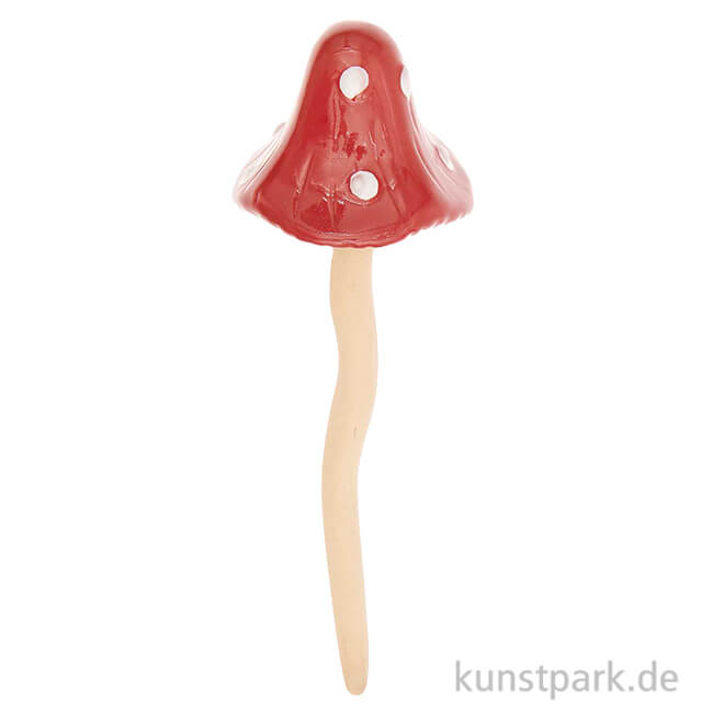 Artikelbild 1 des Artikels “Deko Stecker Fliegenpilz, Keramik, 6,5 x 6,5 x 16,5 cm “