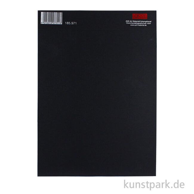 Artikelbild 1 des Artikels “Der Schwarze Block No.1 aus schwarzem Tonpapier, 120g DIN A3 - 10 Blatt“