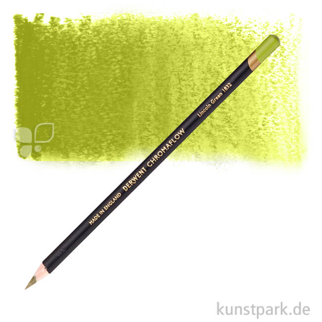 Artikelbild 1 des Artikels “Derwent CHROMAFLOW Farbstift einzeln Stift | Lincoln Green“