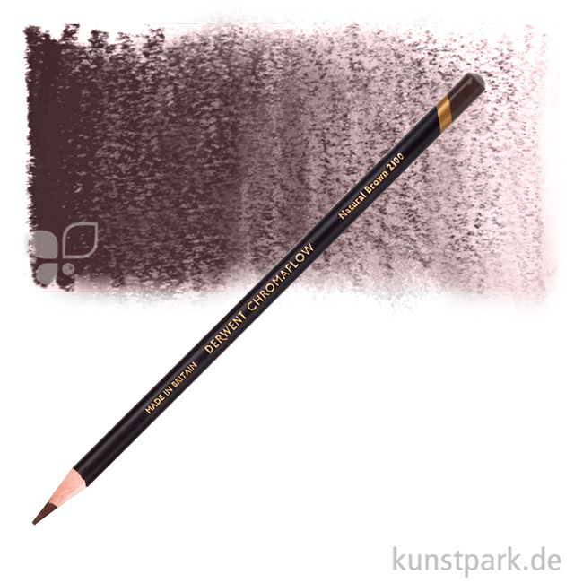 Artikelbild 1 des Artikels “Derwent CHROMAFLOW Farbstift einzeln Stift | Natural Brown“