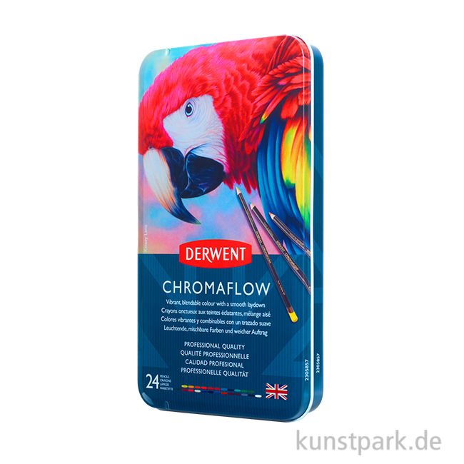 Artikelbild 1 des Artikels “Derwent CHROMAFLOW Farbstifte - 24er Set “