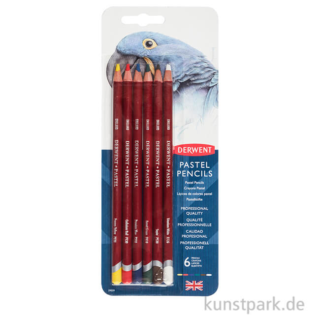 Artikelbild 1 des Artikels “Derwent PASTELS, 6 Pastellstifte sortiert “