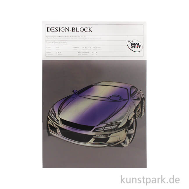 Artikelbild 1 des Artikels “Design-Block für Marker, 75 Blatt, 70g DIN A4“