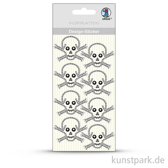 Artikelbild 1 des Artikels “Design-Sticker Skull, 8 Stück “