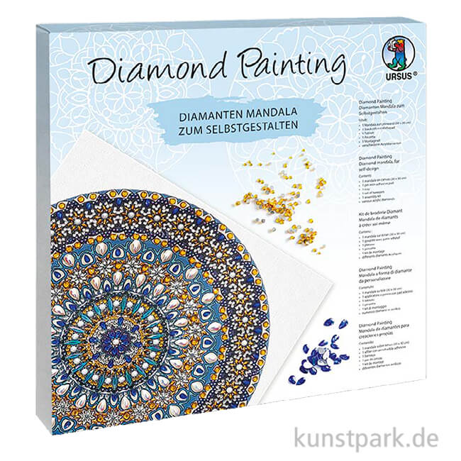 Artikelbild 1 des Artikels “Diamond Painting Set - Mandala 2, 30 x 30 cm “