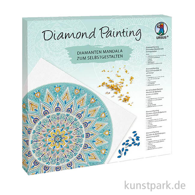 Artikelbild 1 des Artikels “Diamond Painting Set - Mandala 5, 30 x 30 cm “
