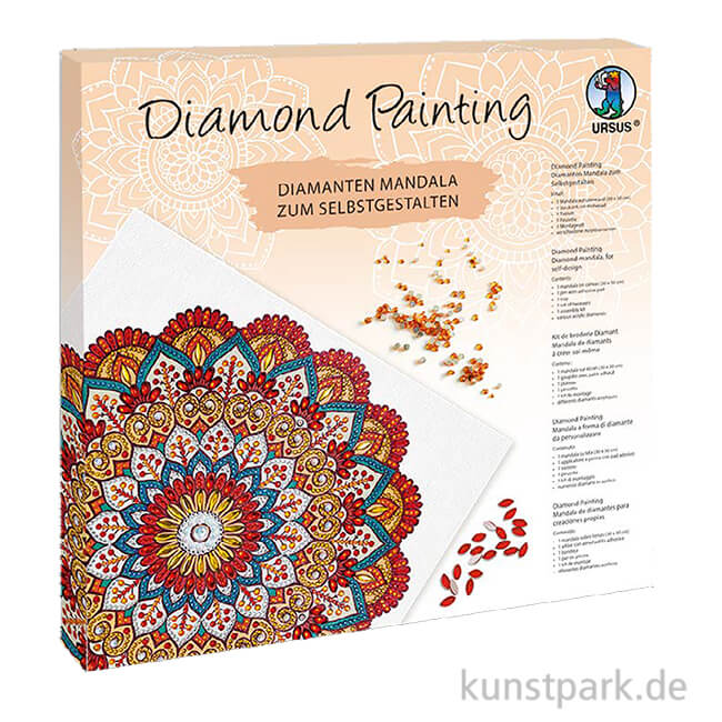 Artikelbild 1 des Artikels “Diamond Painting Set - Mandala 6, 30 x 30 cm “