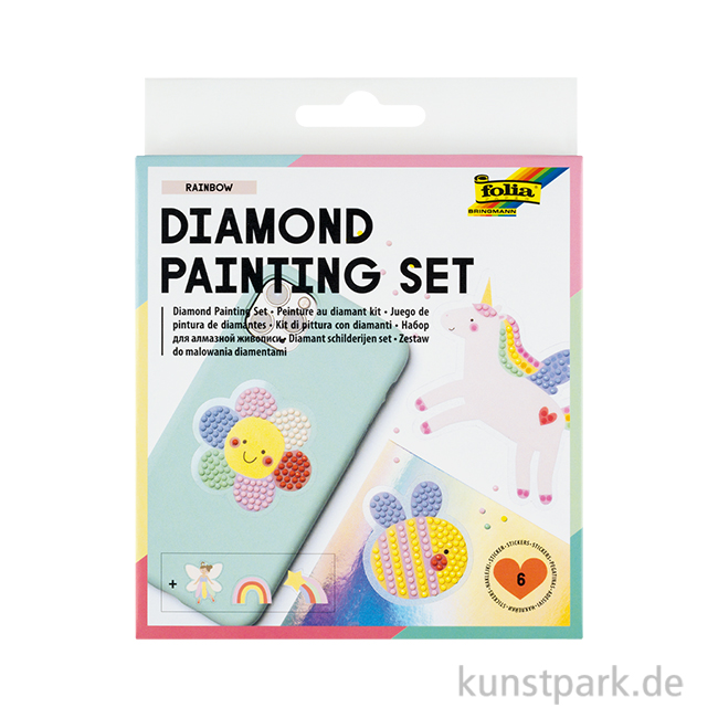 Artikelbild 1 des Artikels “Diamond Painting Set - Sticker, Rainbow “