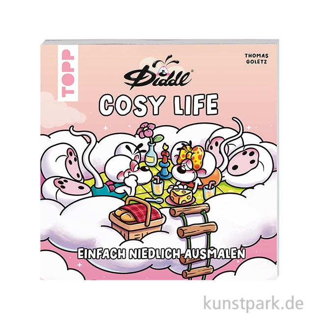 Artikelbild 1 des Artikels “Diddl - Cosy Life, Einfach niedlich ausmalen, Topp Verlag “
