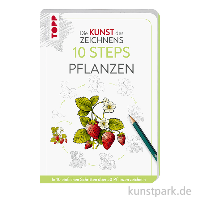 Artikelbild 1 des Artikels “Die Kunst des Zeichnens 10 Steps - Pflanzen, Topp Verlag “