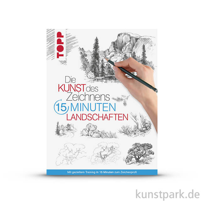 Artikelbild 1 des Artikels “Die Kunst des Zeichnens 15 Minuten - Landschaften, Topp Verlag “