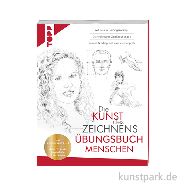 Artikelbild 1 des Artikels “Die Kunst des Zeichnens Menschen Übungsbuch, Topp Verlag “