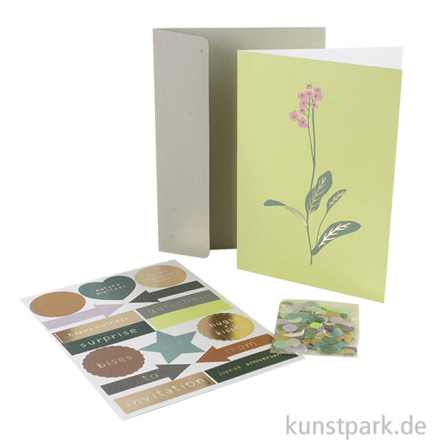 Artikelbild 1 des Artikels “DIY Card - Nature Matters, Primel mit viel Zubehör “