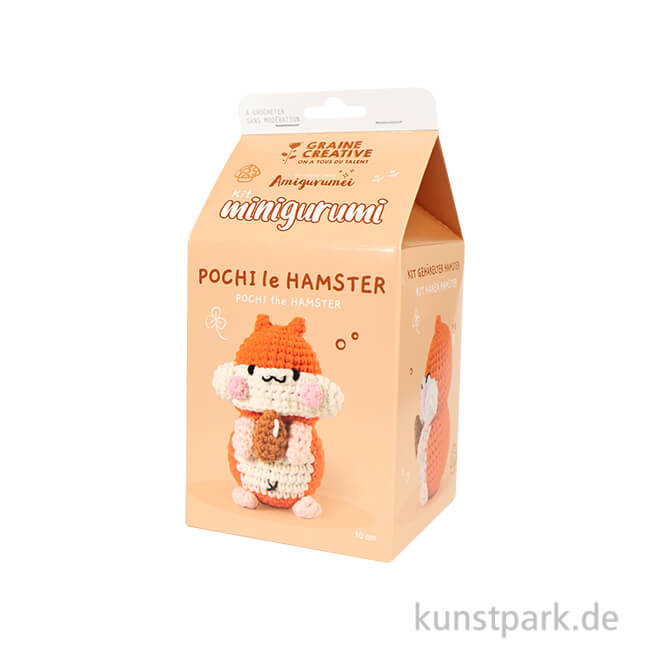 Artikelbild 1 des Artikels “DIY Häkelset - Hamster Amigurumi Kit “