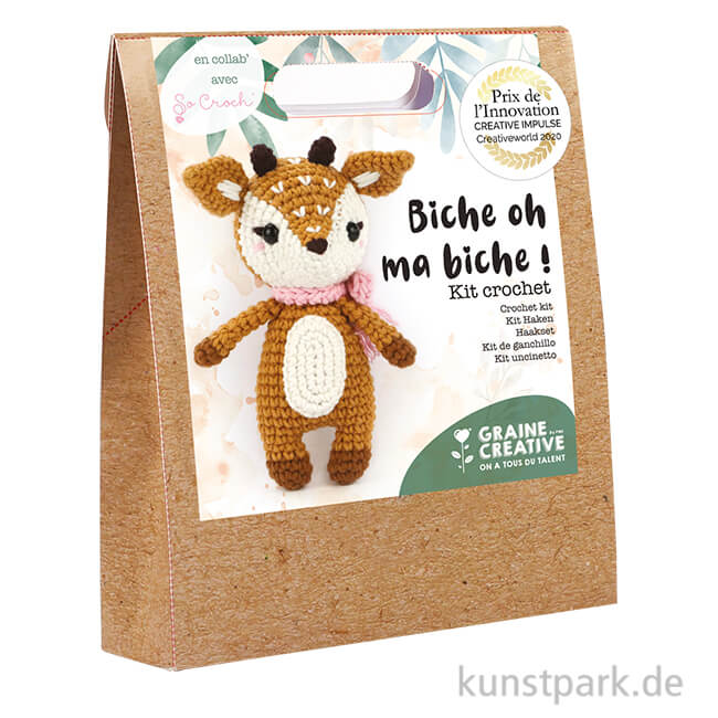 Artikelbild 1 des Artikels “DIY Häkelset - Reh Amigurumi Kit “
