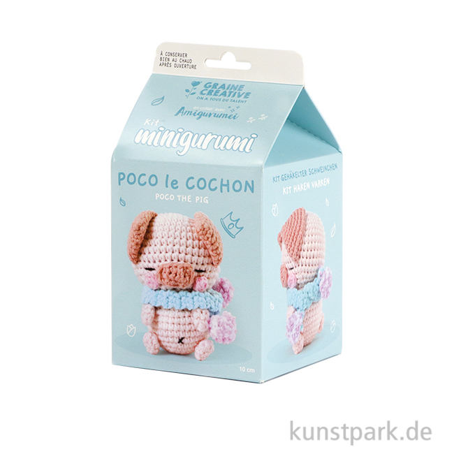 Artikelbild 1 des Artikels “DIY Häkelset - Schwein Amigurumi Kit “
